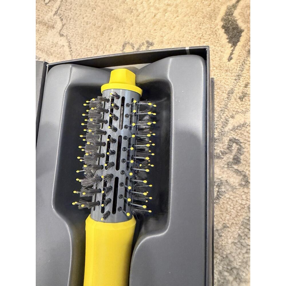 Drybar The Half Shot Blow Dryer Brush 1.5 in Yellow Gray Plastic - Picture 7 of 8
